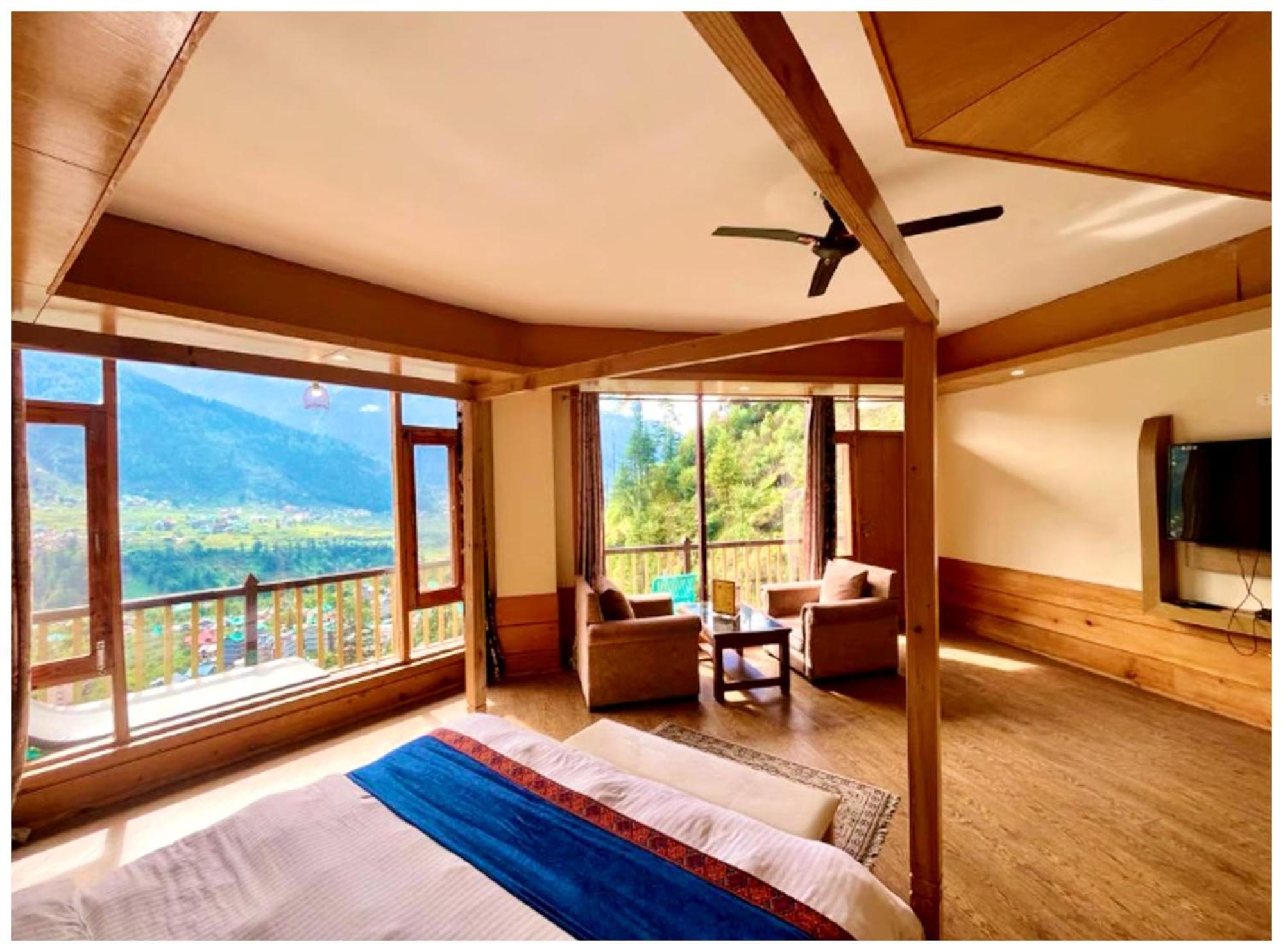 Manali Hotel T H E - B D - R E S O R T - Free Parking - Jungle Safari And Restaurant Facilities -Luxury & Spacious Room - Best Premium Hotel In Manali Eksteriør bilde