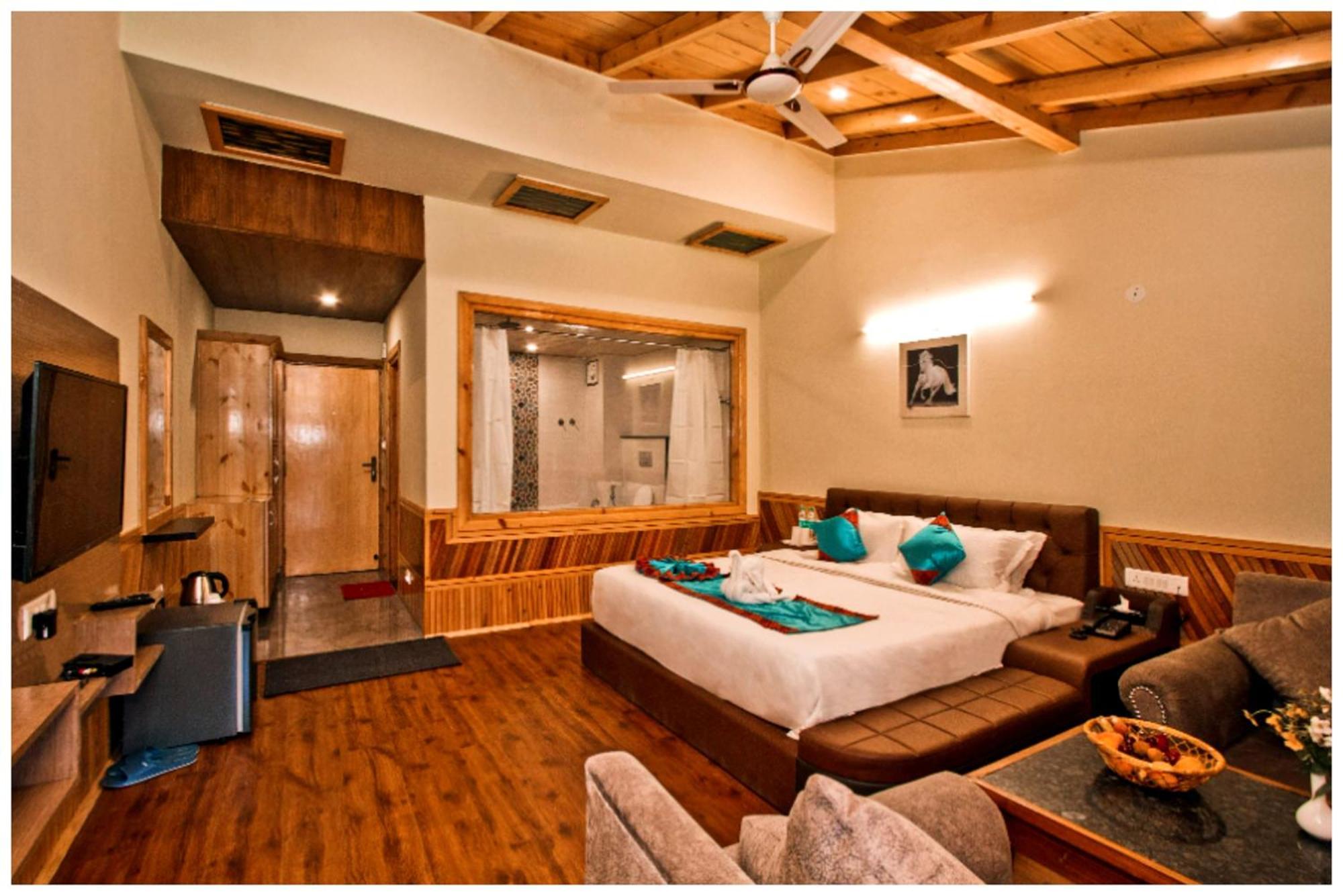 Manali Hotel T H E - B D - R E S O R T - Free Parking - Jungle Safari And Restaurant Facilities -Luxury & Spacious Room - Best Premium Hotel In Manali Eksteriør bilde
