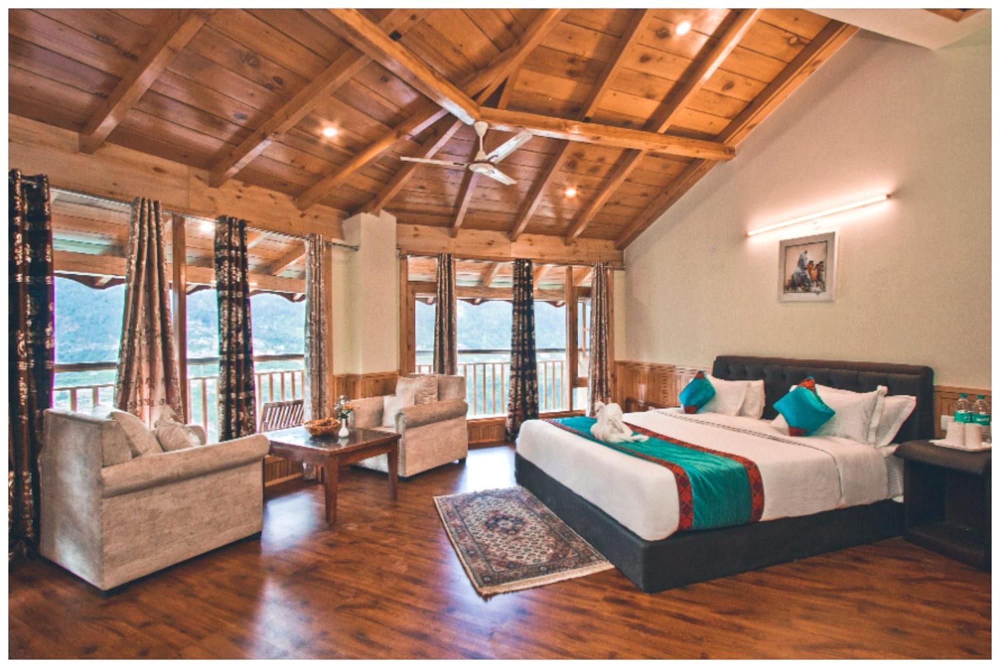 Manali Hotel T H E - B D - R E S O R T - Free Parking - Jungle Safari And Restaurant Facilities -Luxury & Spacious Room - Best Premium Hotel In Manali Eksteriør bilde